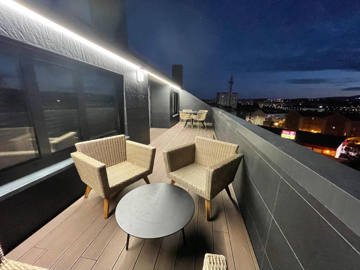 Appartamento Oktheway Areal Terrace Oleiros Esterno foto