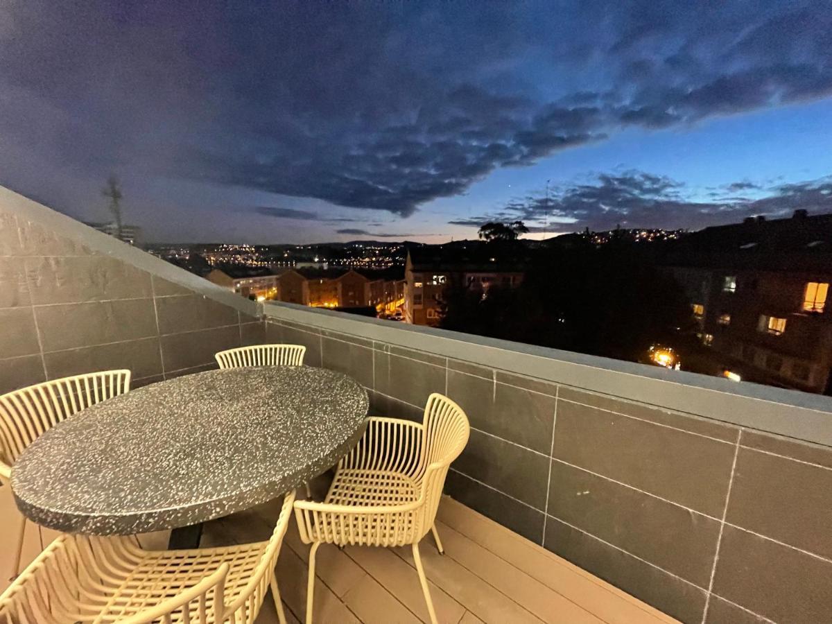 Appartamento Oktheway Areal Terrace Oleiros Esterno foto